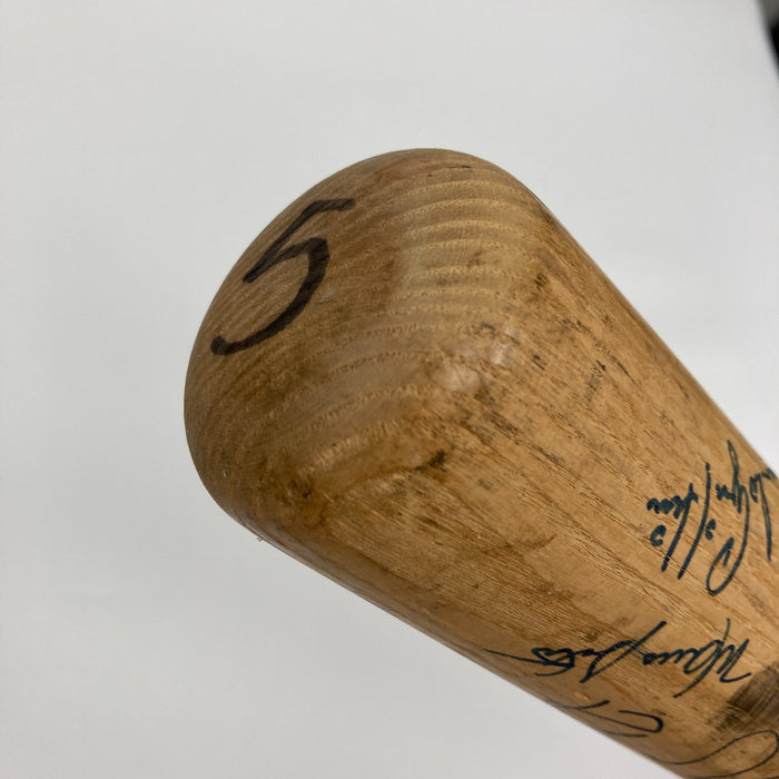 1988 Los Angeles Dodgers World Series Champs Team Signed Game Used Bat Beckett