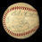 Babe Ruth Ty Cobb Cy Young Jimmie Foxx Tris Speaker 34 Sigs Signed Baseball JSA