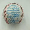 Vintage 1986 New York Mets World Series Champs Team Signed Baseball JSA COA