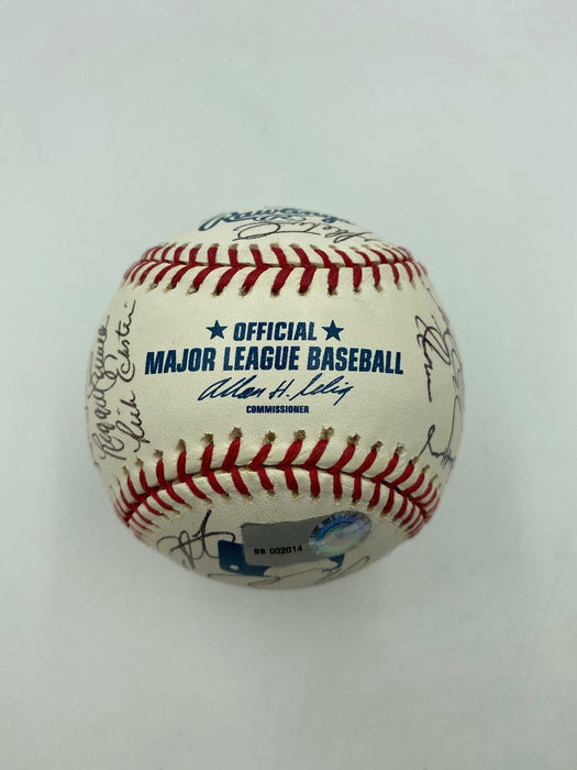 2006 WBC Team Signed Baseball Derek Jeter Ken Griffey Jr. Chipper Jones JSA COA