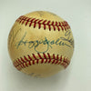500 Home Run Signed Baseball Mickey Mantle Ted Williams Willie Mays 11 Sigs JSA