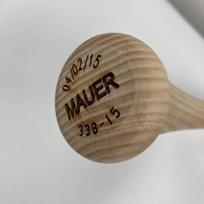 Joe Mauer Signed Rawlings Game Issued Baseball Bat Beckett Certified