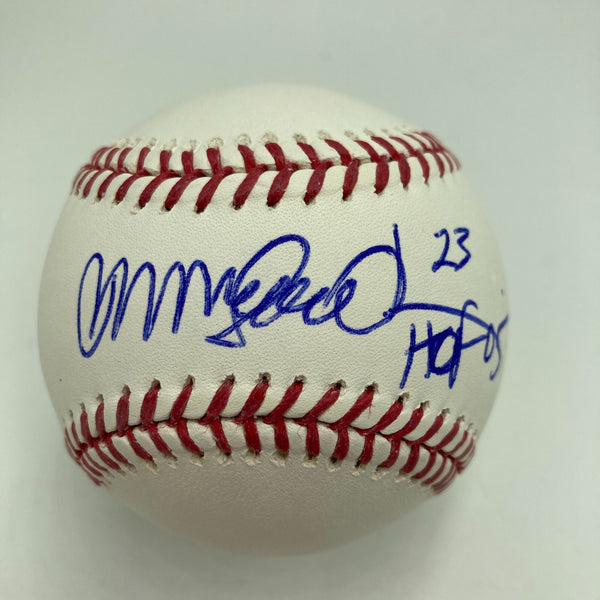 Ryne Sandberg HOF 2005 #23 Signed 1916-2016 100 Yrs Wrigley Signed Baseball PSA