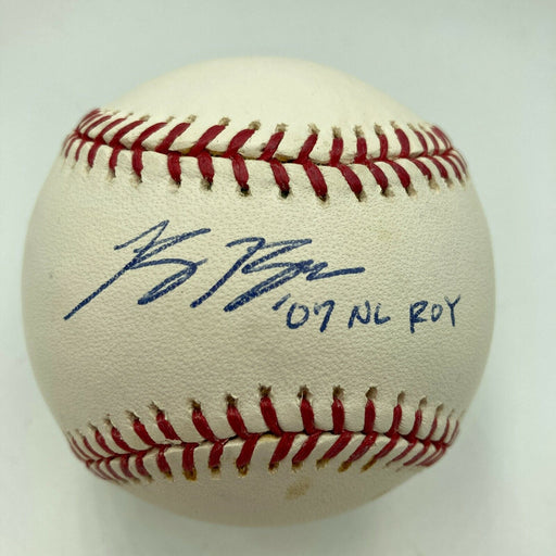 Ryan Braun 2007 NL Rookie Of The Year Signed Major League Baseball JSA COA