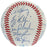 1989 Oakland A's World Series Champs Team Signed Baseball JSA COA