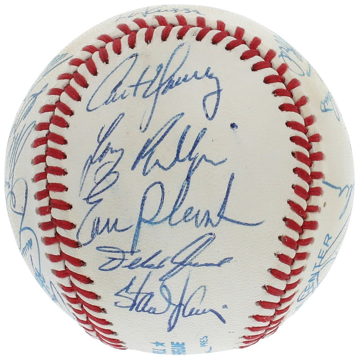 1989 Oakland A's World Series Champs Team Signed Baseball JSA COA