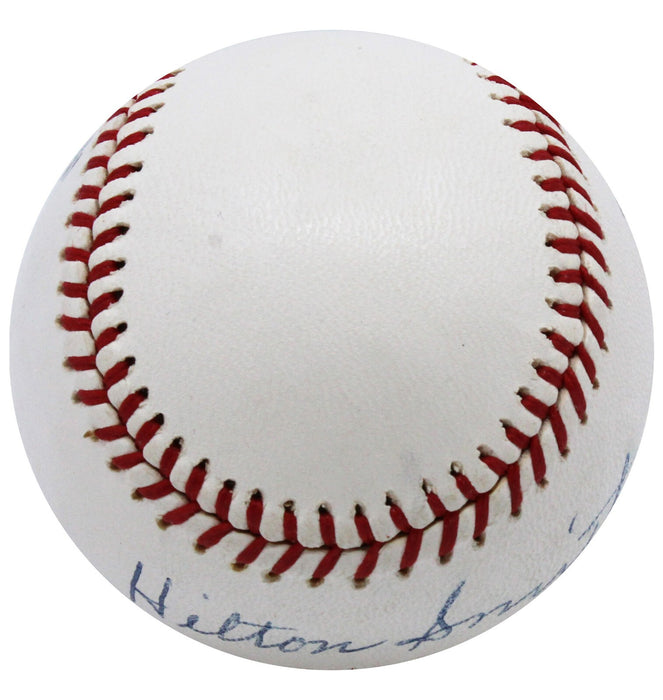 The Finest Hilton Smith Single Signed Baseball PSA DNA COA Negro League HOF