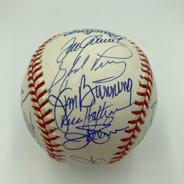 Beautiful No Hitter Pitchers Multi Signed Baseball 22 Sigs With Sandy Koufax JSA
