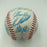 Vintage 1986 New York Mets World Series Champs Team Signed Baseball JSA COA