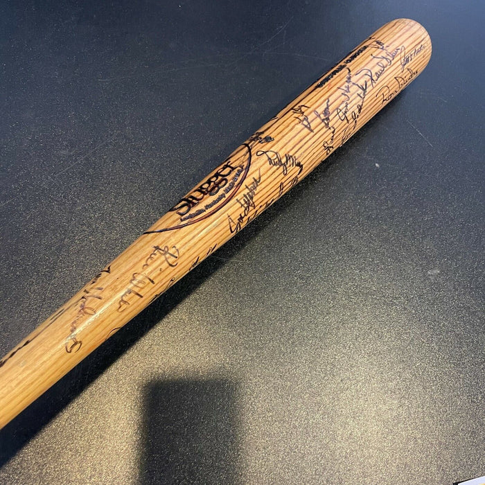 1980 New York Yankees AL Champs Team Signed Game Used Baseball Bat With COA