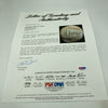 Honus Wagner Single Signed 1940 Mini Baseball PSA DNA & Beckett COA