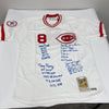 The Finest Cincinnati Reds Big Red Machine Signed Inscribed STAT Jersey JSA COA