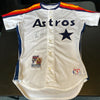Nolan Ryan Signed Authentic 1989 Houston Astros Game Model Jersey With JSA COA