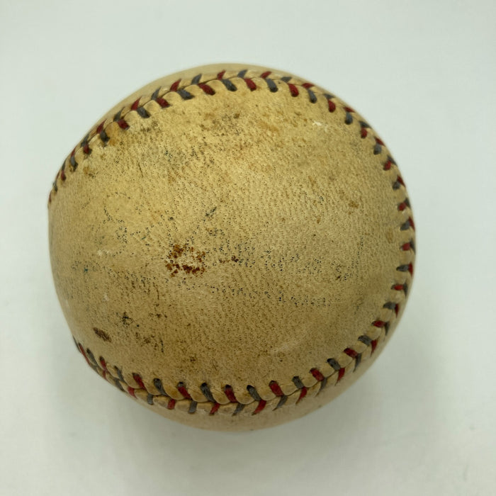Tony Lazzeri Signed 1927 American League Baseball PSA DNA COA