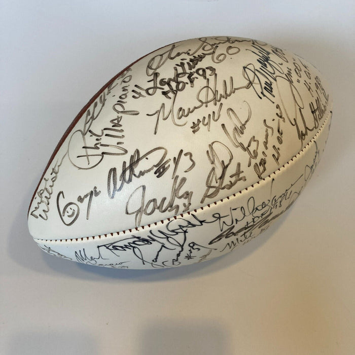 1997 All Time All Madden Team Signed Football 30 Sigs Walter Payton JSA COA