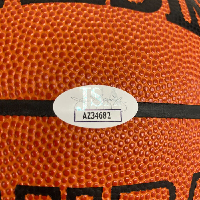Larry Bird Signed Spalding Official NBA Game Basketball JSA & UDA Upper Deck COA