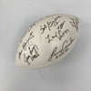 1972 Miami Dolphins Super Bowl Champs Team Signed Football Beckett COA