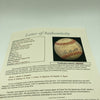 1920's-1950's New York Yankees Legends & Stars Bob Shawkey Signed Baseball JSA
