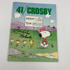 Charles Schulz Signed Golf Program Snoopy Peanuts PSA DNA COA