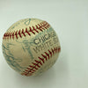 1955 Chicago White Sox Team Signed Autographed Baseball With Nellie Fox
