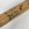Hall Of Fame Multi Signed Baseball Bat 10 Sigs Beckett COA