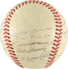 Joe Dimaggio Ted Williams 1951 All Star Game Team Signed Baseball PSA DNA COA