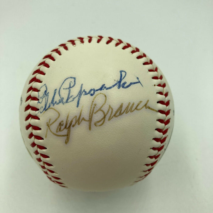Larry Doby Steve Carlton Multi Signed 1995 B.A.T. Awards Baseball
