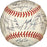 Beautiful Vintage 1975 Boston Red Sox Champs Team Signed Baseball PSA DNA & JSA