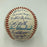 1961 New York Yankees World Series Champs Team Signed Baseball Mickey Mantle JSA