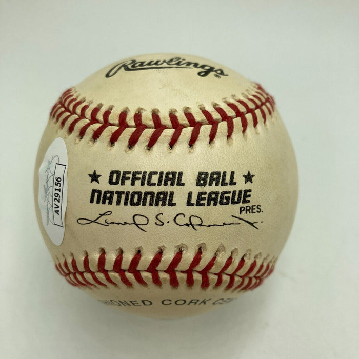 Nice Donn Clendenon Signed National League Baseball JSA COA