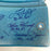 Derek Jeter Yankees Greats Signed Yankee Stadium Original Seat Back Steiner COA