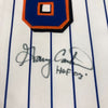 Gary Carter Hall Of Fame 2003 Signed Majestic New York Mets Jersey JSA COA