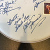 The Spinners Band Signed Autographed Drumhead With 5 Signatures JSA COA