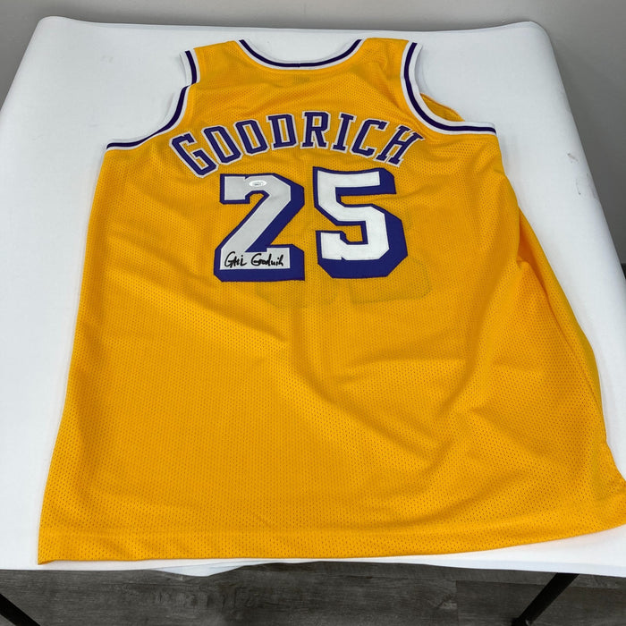 Gail Goodrich Signed Los Angeles Lakers Jersey JSA COA