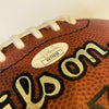 Steve Mcnair 2003 Tennessee Titans Signed Football Presented To Drew Brees JSA