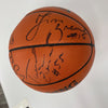 1994 Houston Rockets NBA Champs Team Signed Official Game Basketball JSA COA