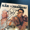 Ric Flair Signed WCW Spring Stampede VHS Movie JSA COA