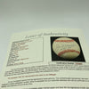 Joe Dimaggio "Hall Of Fame 1955" Signed American League Baseball JSA COA