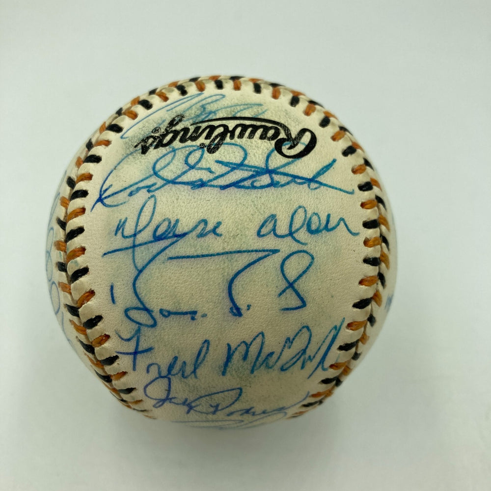 1994 All Star Game National League Team Signed Baseball Barry Bonds PSA DNA COA