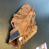 Jim Hickman Signed 1960's Game Model Baseball Glove Chicago Cubs JSA COA