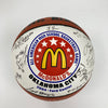 2004 McDonald's All-Americans Signed Basketball 23 Sig Dwight Howard Rajon Rondo