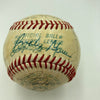 Mickey Mantle 1969 New York Yankees Team Signed American League Baseball JSA COA