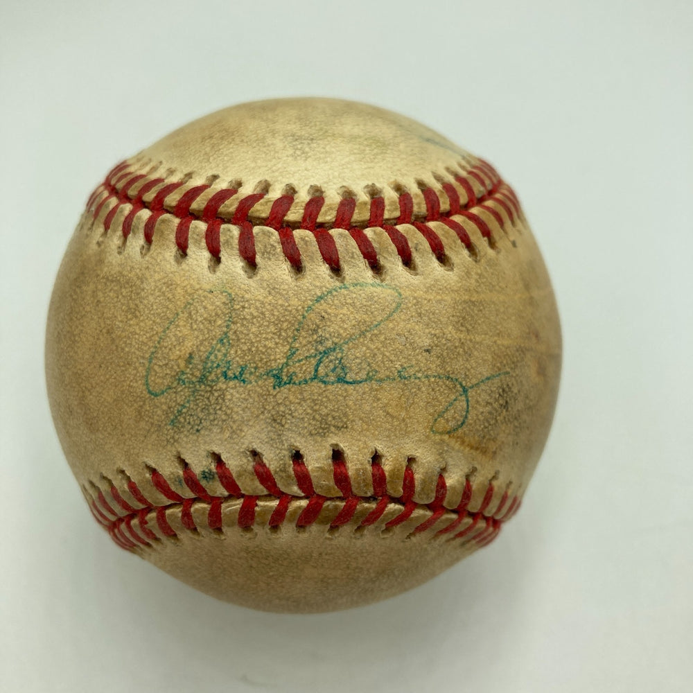 Alex Rodriguez Signed 1990's Game Used American League Baseball JSA COA