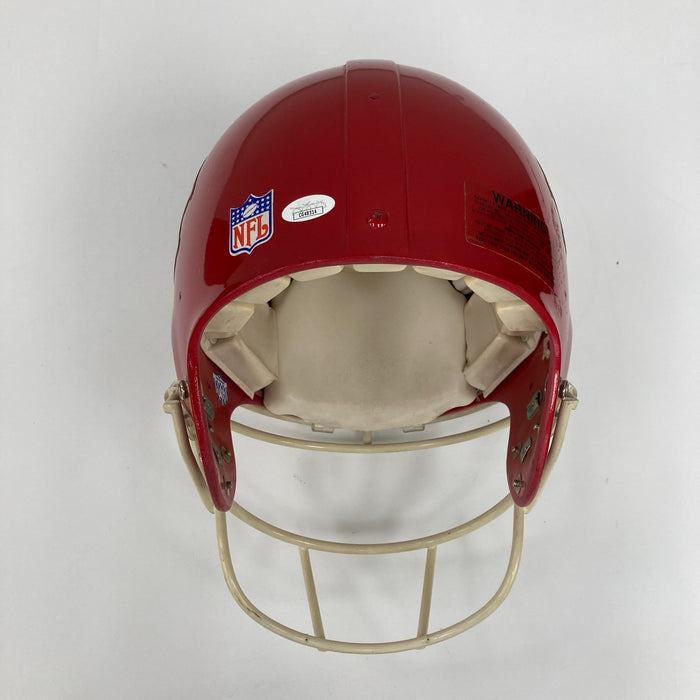 Marcus Allen 1990's Signed Game Used Kansas City Chiefs Helmet JSA COA