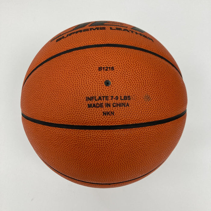 Incredible Michael Jeffrey Jordan Full Name Signed Basketball Upper Deck UDA COA