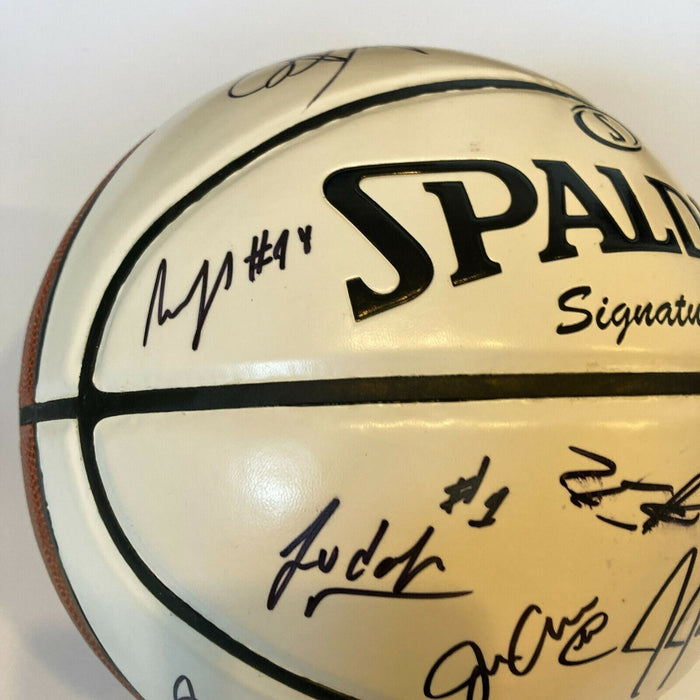 Jayson Tatum Rookie 2017 NBA Draft Class Multi Signed Basketball JSA COA