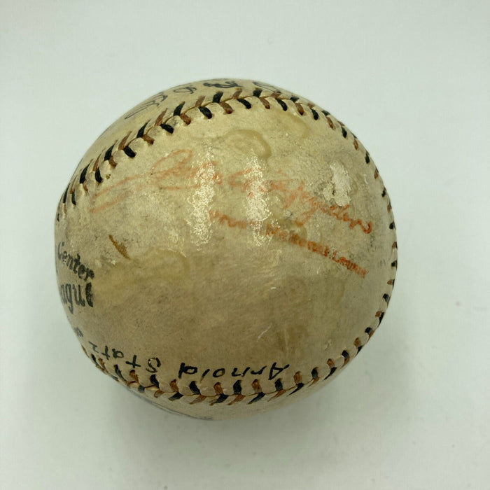 Stunning 1922 Chicago Cubs Team Signed Baseball Grover Cleveland Alexander JSA