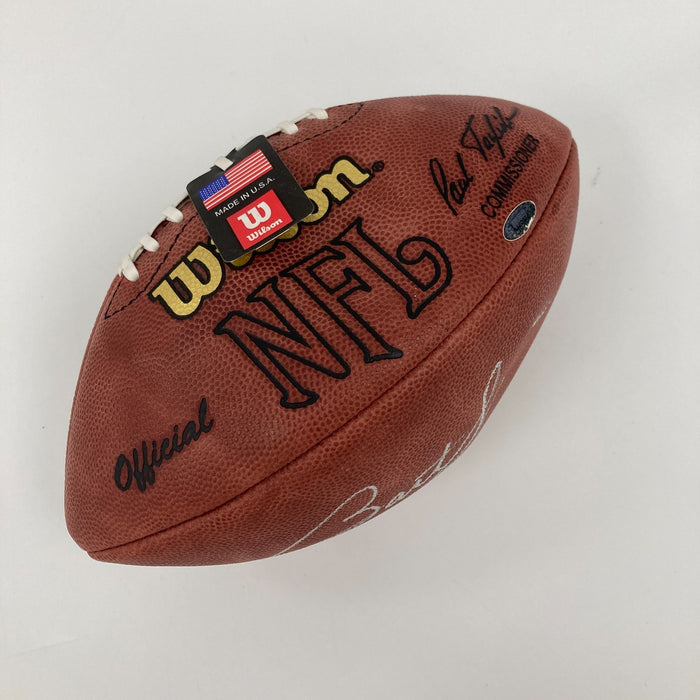 Beautiful Bart Starr Signed Official Wilson NFL Game Football JSA COA