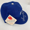 Beautiful Sandy Koufax #32 Signed Brooklyn Dodgers Game Model Baseball Hat JSA