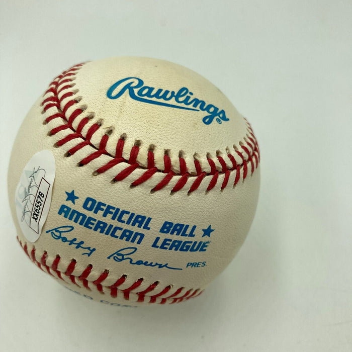 Nice Ted Williams Signed Official American League Baseball JSA COA